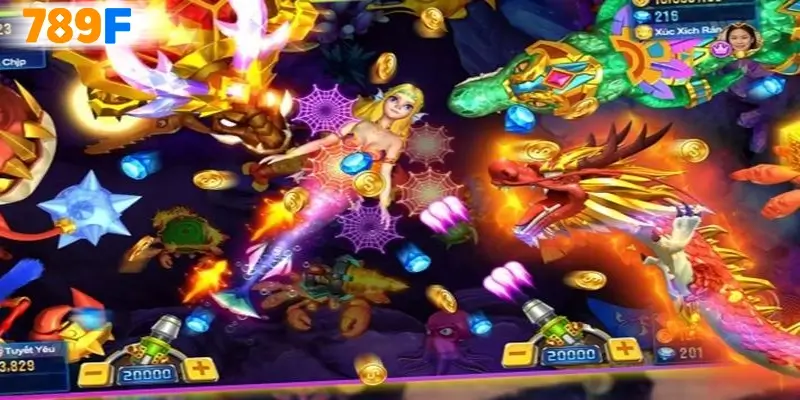 Combo Fishing có gì đặc biệt mà ai cũng muốn thử tại 789F? 2 Điểm thu hút của game bắn cá rồng tại 789F