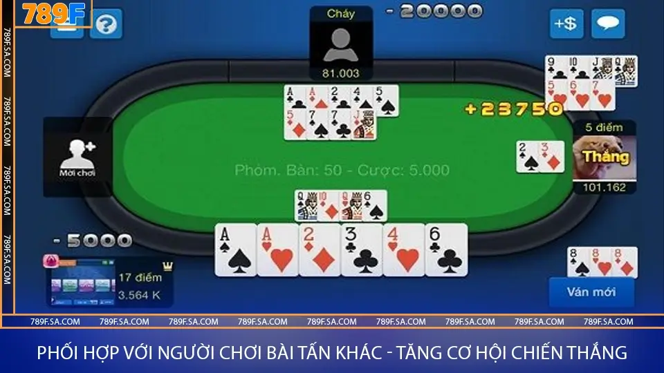 Cách tính nước đi trong cờ tướng và bí quyết khổ luyện 3 Phối hợp với người chơi bài tấn khác - tăng cơ hội chiến thắng