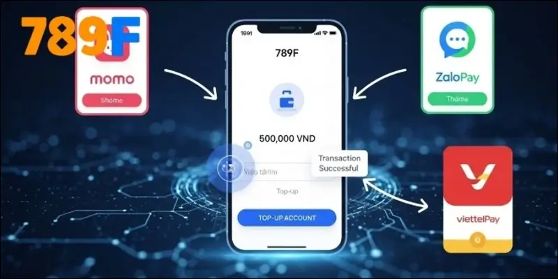 Hướng Dẫn Nạp Tiền 789F Qua Ngân Hàng - Tiện Lợi Và Nhanh 2 Cách nạp tiền 789F bằng ZaloPay