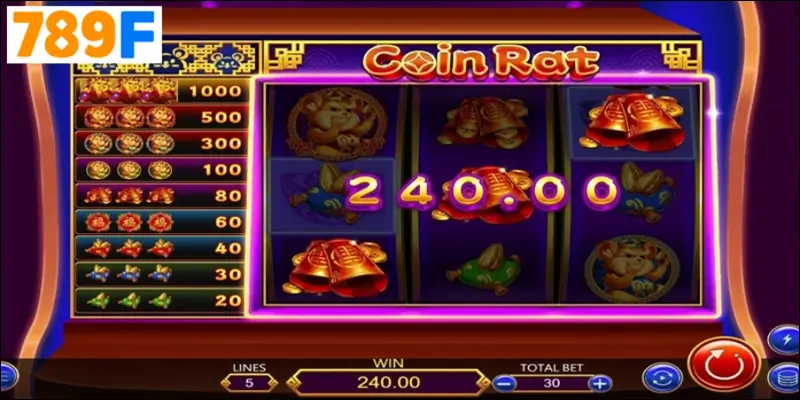Phoenis's Legend – Hành trình trinh phục phượng hoàng lửa 3 Coin Rat tại nhà cái 789F