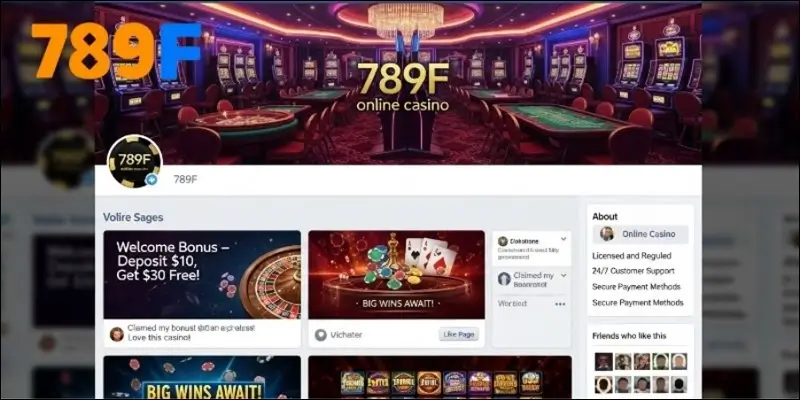 Monte Carlo – sòng bạc lớn nhất châu Âu hiện nay 2025 2 Ưu điểm khi theo dõi FB của 789F