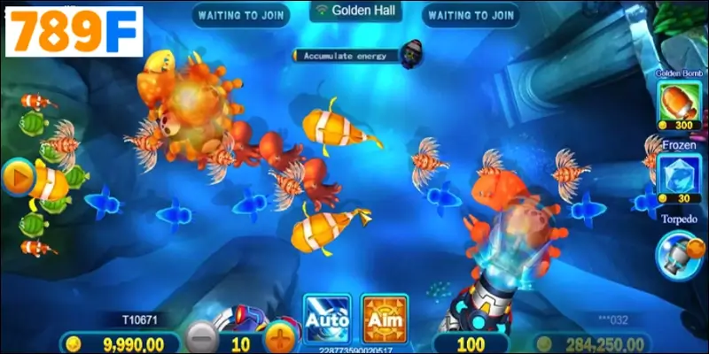 Trải nghiệm sống động Bombing Fishing cùng nhà cái 789F Trải nghiệm sống động Bombing Fishing cùng nhà cái 789F
